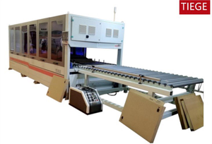 Papierschachtel-Verschlie&szlig;maschine
